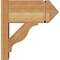 Ekena Millwork Funston Arts & Crafts Rough Sawn Outlooker, Western Red Cedar, 8"W x 16"D x 16"H OUT08X16X16FST03RWR - alternate 3